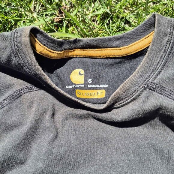 Carhartt Men's (2) Shirt Bundle - (1) Long Sleeve & (1) Short Sleeve - Small - Picture 8 of 10